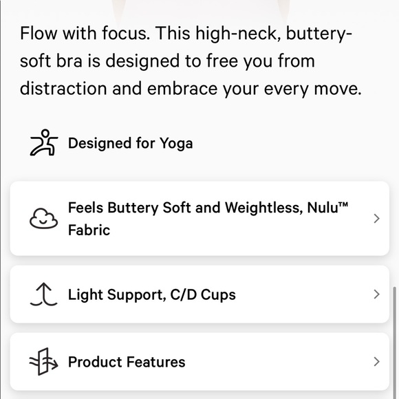 NWOT ALWAYS ALIGNED BRA - Picture 6 of 6